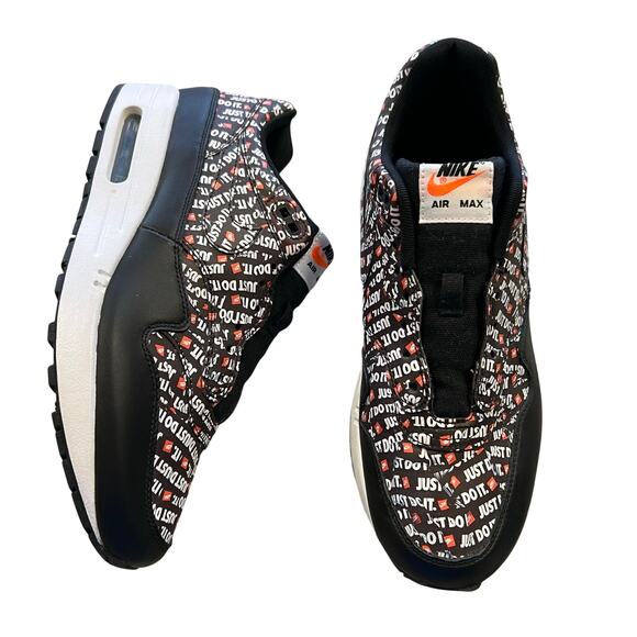 Men's Nike Air Max 1 Premium Just Do It Sneakers Size 9 - Picture 1 of 7